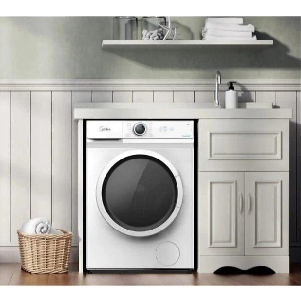 Прально-сушильна машина Midea MF100D80B/W-C - зображення 7