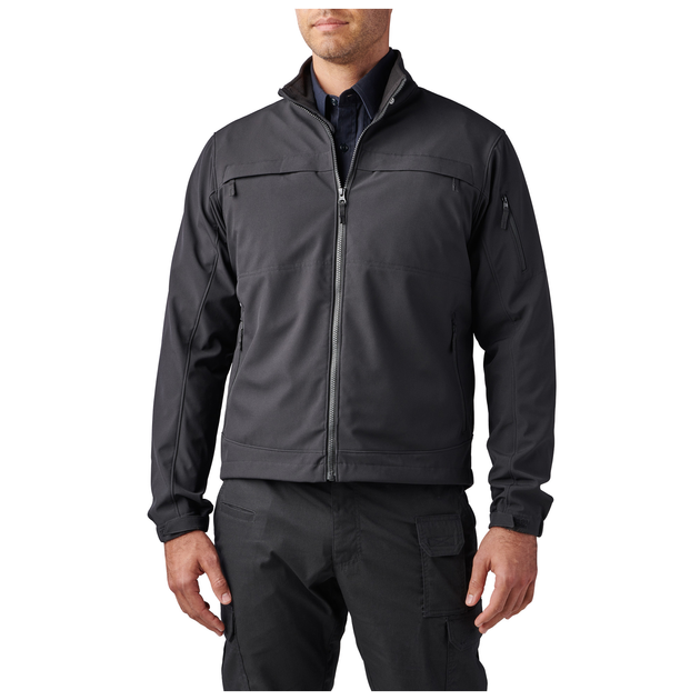 Куртка демисезонная 5.11 Tactical Chameleon Softshell Jacket 2.0 2XL Black - изображение 2