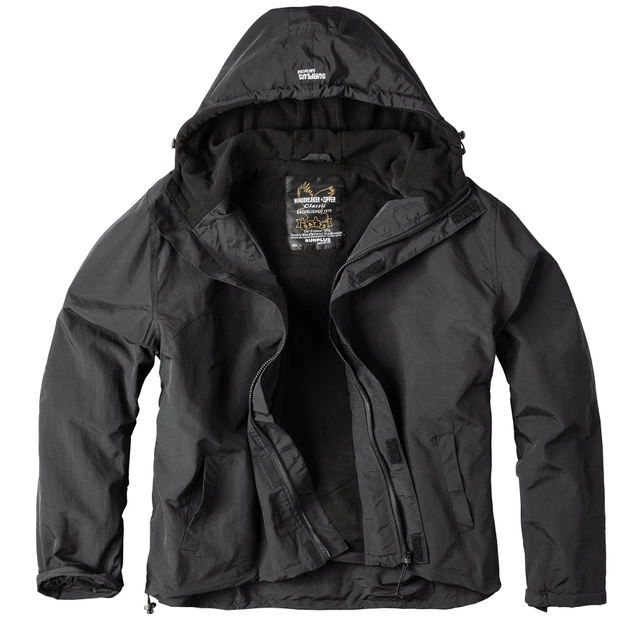 Куртка SURPLUS ZIPPER WINDBREAKER XL Black - изображение 1