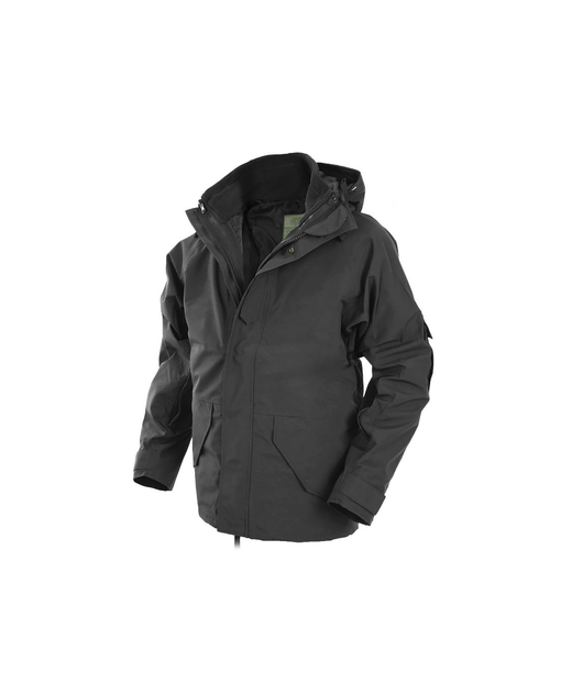 Куртка непромокаюча з флісовою підстібкою S Black - зображення 2
