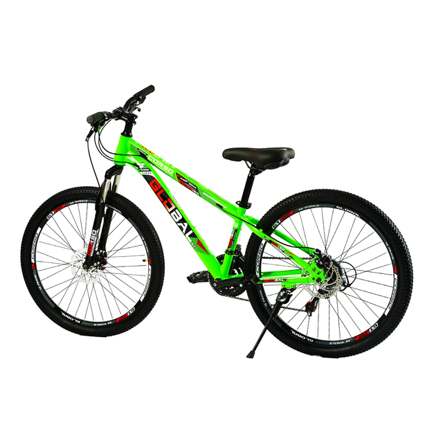 Велосипед спортивный Corso Global 26" рама 13" зеленый GL-26639 - изображение 2