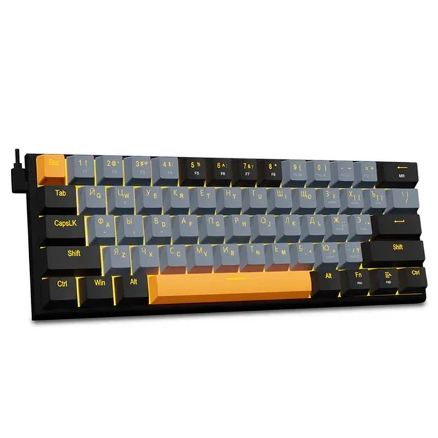 Клавиатура игровая E-YOOSO Z11 механическая проводная 61 клавиша
