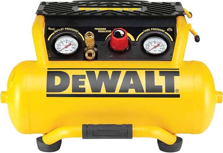 Компрессор воздушный поршневой безмасляный DeWalt 10 л, 1.5 кВт (DPC10RC) - изображение 2