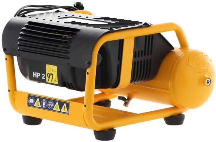 Компрессор воздушный поршневой безмасляный DeWalt 10 л, 1.5 кВт (DPC10RC) - изображение 5