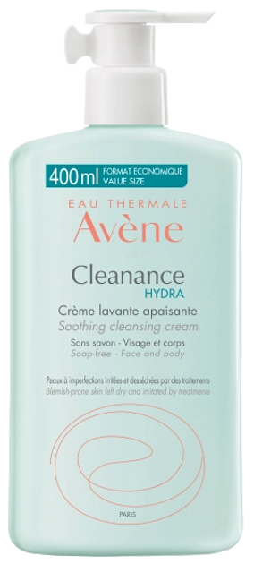 Крем-гель  для обличчя Avene Cleanance Hydra очищувальний 400 мл (3282770112795) - зображення 1