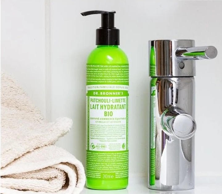 Balsam do ciała Dr. Bronner’s Organic Patchouli-Lime 240 ml (0018787261101) - obraz 2