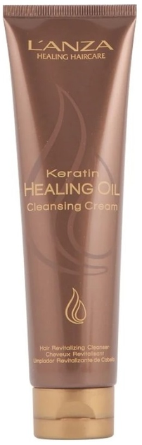Olejek-krem do włosów Lanza Keratin Healing Oil Cleansing Cream 100 ml (0654050280044) - obraz 1