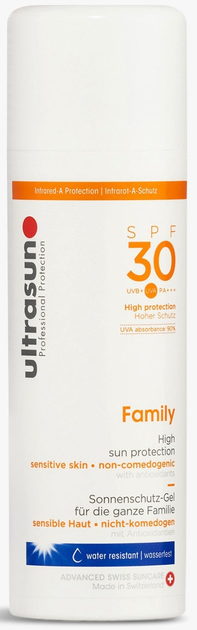 Сонцезахисний крем Ultrasun Family SPF 30 150 мл (756848462318) - зображення 1