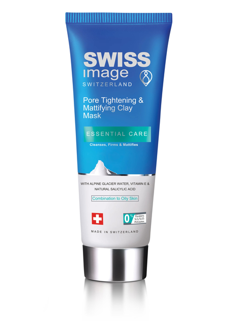 Maska do twarzy Swiss Image Pore Tightening Mattifying glinkowa 75 ml (7640260490079) - obraz 1