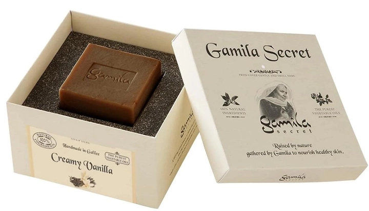 Тверде мило Gamila Secret Creamy Vanilla 115 г (8717625545602) - зображення 1