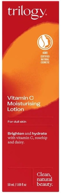 Lotion do twarzy Trilogy Vitamin C Moisturising 50 ml (9421017766894) - obraz 2