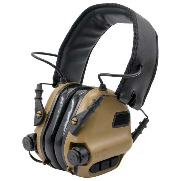 Активні захисні навушники Earmor M31 MOD3 (CB) Coyote Brown (EM-M31-M3-CB) - зображення 1