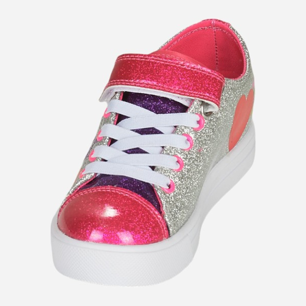 Дитячі роликові кросівки для дівчинки Heelys HLY-G2W 35 Сріблястий/Різнокольоровий (192297316428) - зображення 4