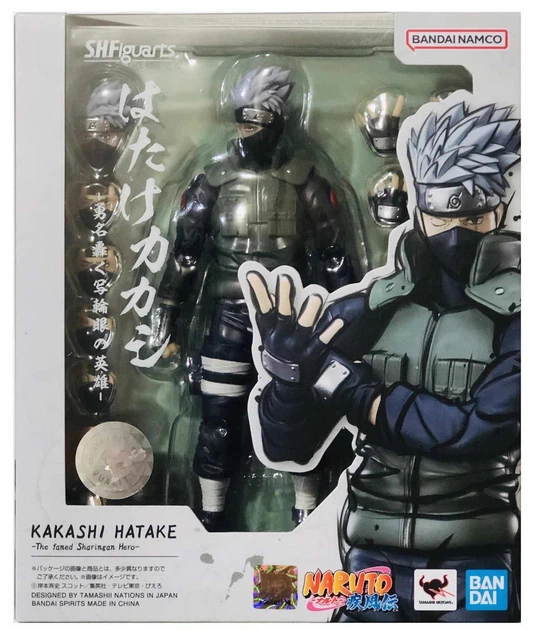 Наруто - Какаши Хатаке Naruto: Shippuden - Kakashi Hatake The famed Sharingan Hero S.H.Figuarts Bandai - изображение 2