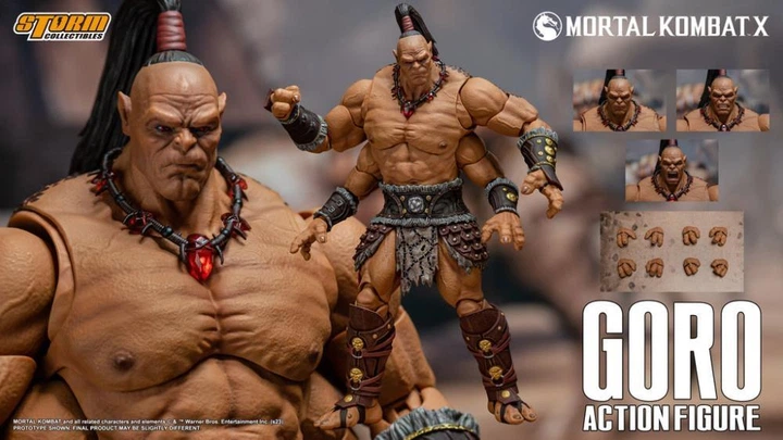 ストームコレクティブルズ　Mortal Kombat Goro Мортал Комбат 9 Горо Mortal Kombat Goro Figure STORM Collectibles
