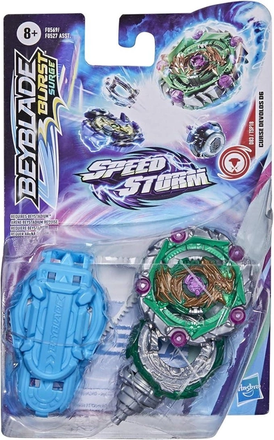 Zestaw do zabawy Hasbro Beyblade Burst Surge Speedstorm Curse Devolos D6 (5010993790173) - obraz 1