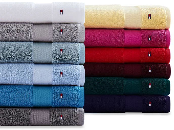 Полотенце махровое Tommy Hilfiger Modern American Банное 76х138 см Бордовое (1159801157) - Фото 2 Полотенце махровое Tommy Hilfiger Modern American Банное 76х138 см Бордовое (1159801157) - изображение 2