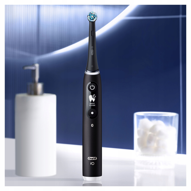 Електрична зубна щітка Oral-b Braun iO6 Black Lava (4210201409113) - зображення 2