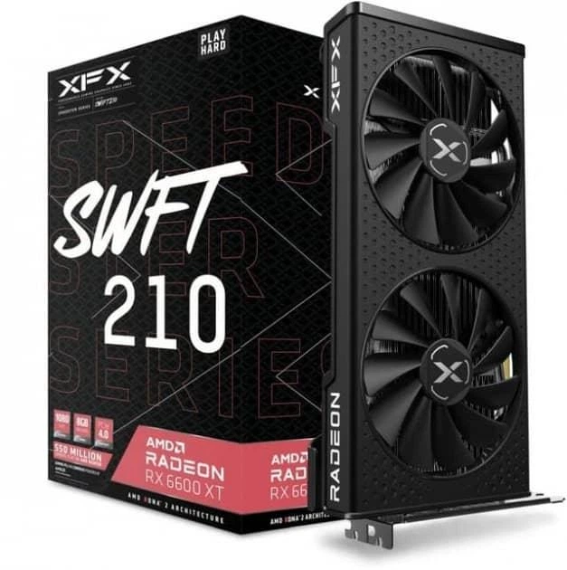 Відеокарта XFX AMD Radeon RX 6600 XT 8GB (RX-66XT8DFDQ) (GDDR6, 128 bit, PCI-E 4.0 x16) Б/в - изображение 2