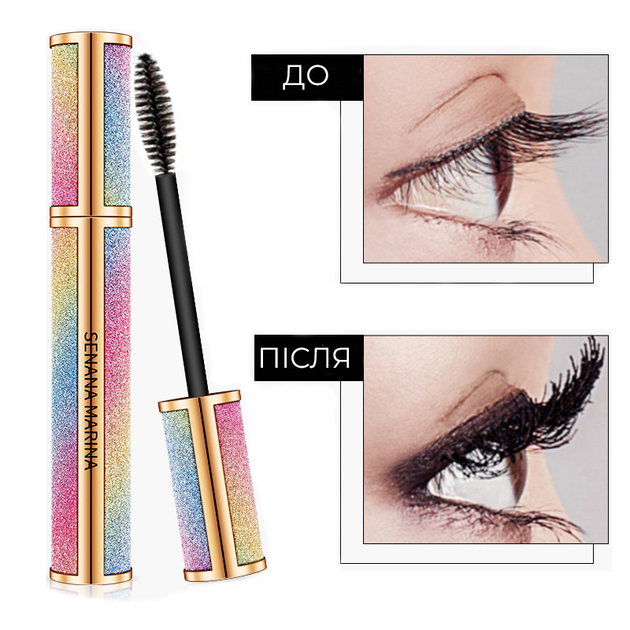 Набір для макіяжу: Кушон Veze Clear Cover + База під макіяж Joomtam + Туш Senana Starry Mascara + Підводка фломастер Senana Marina Eyeliner - зображення 11