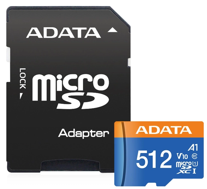 Карта пам'яті ADATA Premier MicroSDXC UHS-I 512GB (AUSDX512GUICL10A1-RA1) - зображення 2