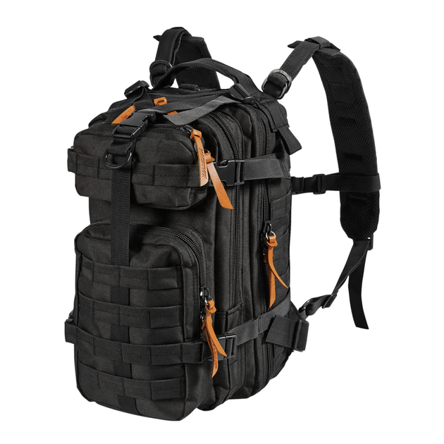 Тактичний рюкзак 26л чорний 602134 - изображение 1
