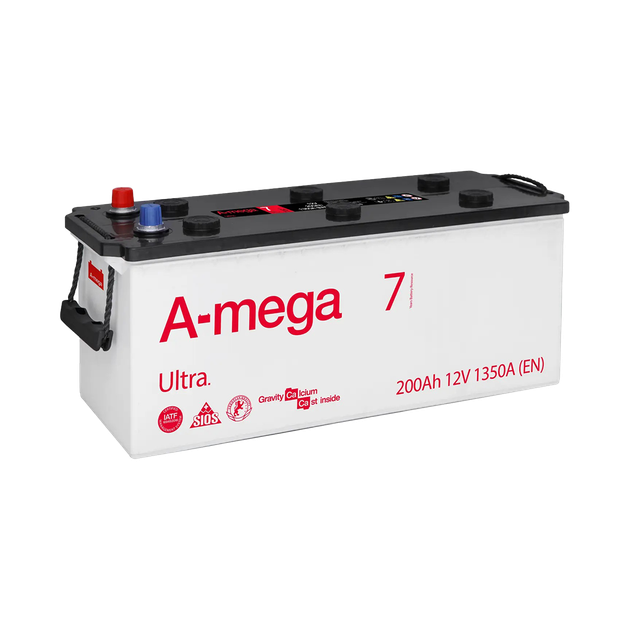 Аккумулятор авто Мегатекс A-mega Ultra 6СТ-200-А3 (лев) ТХП 1350 - изображение 1