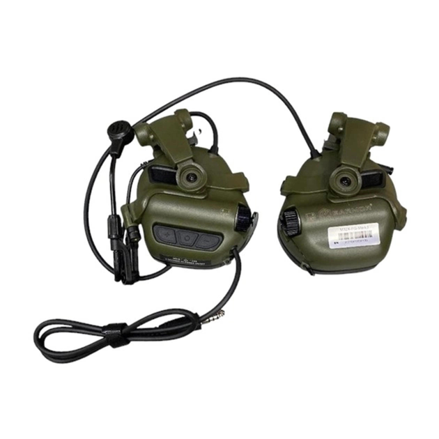 Активные защитные наушники Earmor M32X Mark3 (FG) Olive - изображение 2
