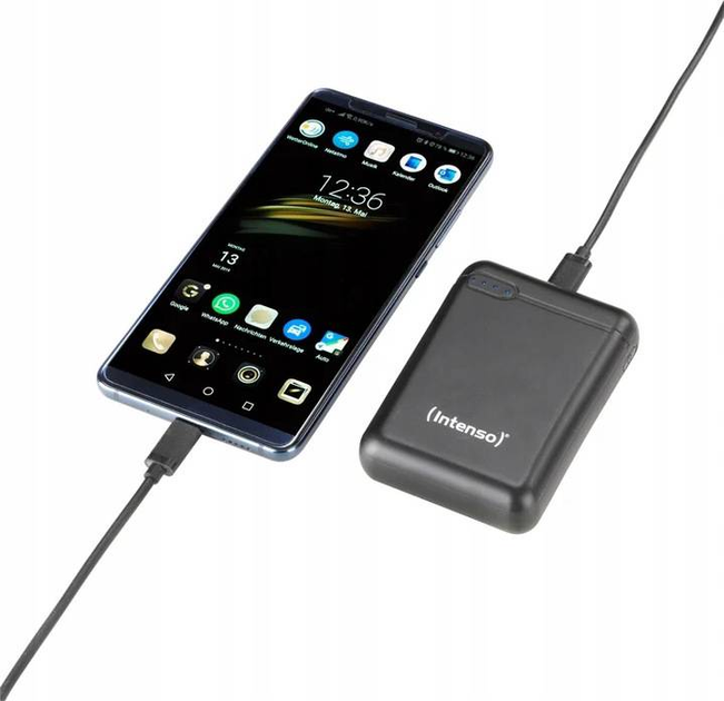 Powerbank Intenso Power bank USB 10000MAH/Black XS10000 (7313530) - obraz 3
