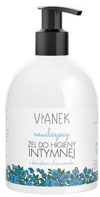 Nawilżający zel do higieny intymnej Sylveco Vianek 300 ml (5907502687799) - obraz 1