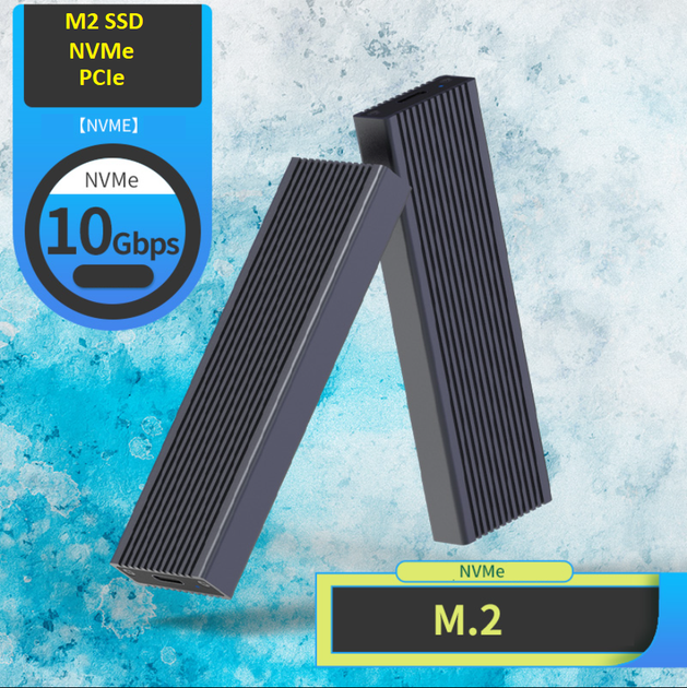 Зовнішня кишеня Blueendless 2806N для NVMe (PCIe) M2 SSD USB 3.1 Gen 2 Type-C - зображення 3