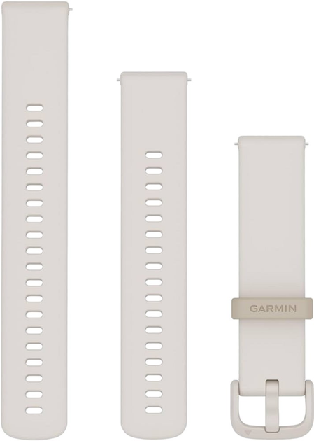 Ремінець силіконовий Garmin Quick Release 20 мм Ivory (753759288495) - зображення 1