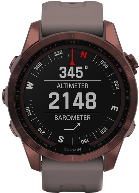 Ремінець силіконовий Garmin QuickFit для Fenix 7S 20 мм Shalegray (753759278465) - зображення 3