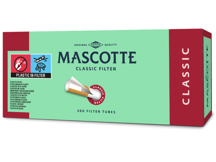 Гільзи для самокруток Mascotte Classic, уп. 200 шт. – фото, отзывы ...