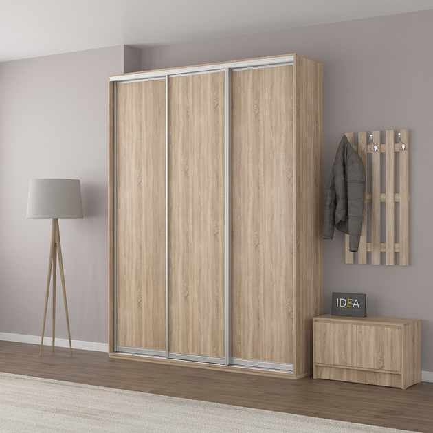 Шафа-купе IDEA серія 2 180 x 60 x 240 см Дуб сонома – купить онлайн на ...