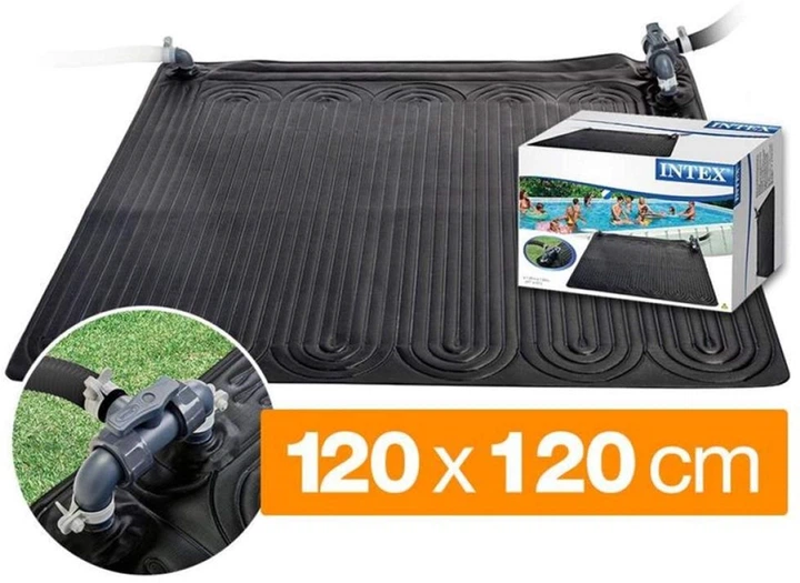 Mata do podgrzewania wody Intex z energii słonecznej 120 x 120 cm (6941057402031 - obraz 3