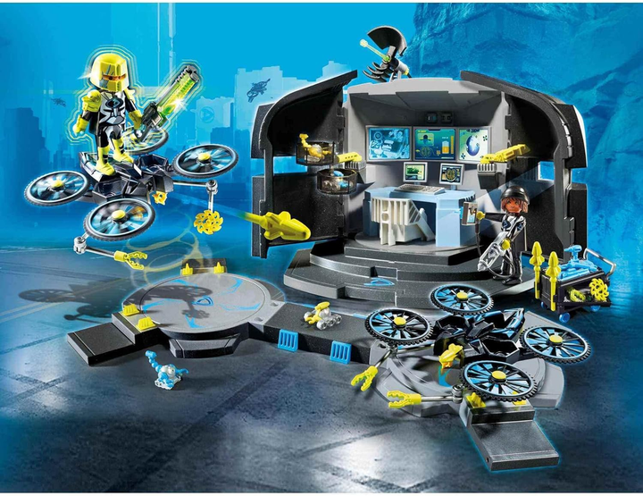 Klocki PLAYMOBIL Top Agents Dr Drones Command Center 9250 (4008789092502) - obraz 2