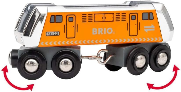 Lokomotywa z wagonem BRIO Special Edition 36009 (7312350360097) - obraz 2