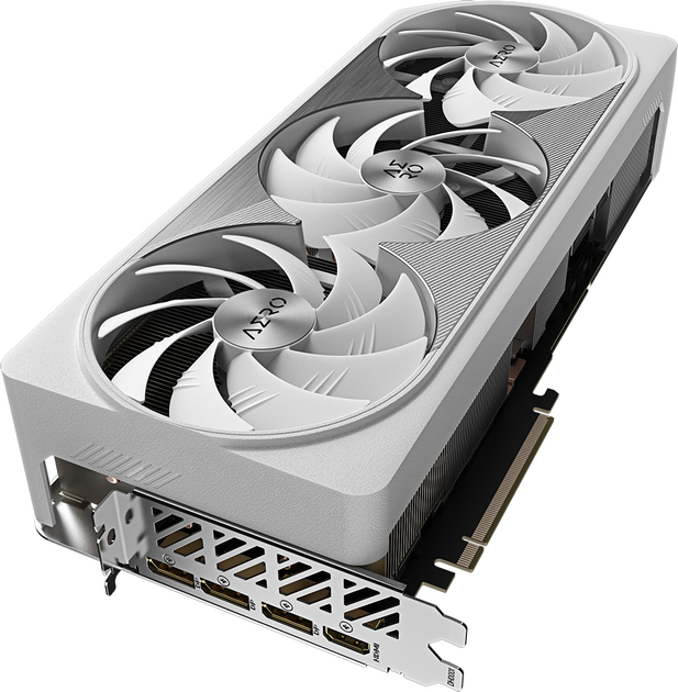 Відеокарта Gigabyte PCI-Ex GeForce RTX 4080 Super Aero OC 16G 16GB GDDR6X (256bit) (2595/23000) (HDMI, 3 x DisplayPort) (GV-N408SAERO OC-16GD) - зображення 4