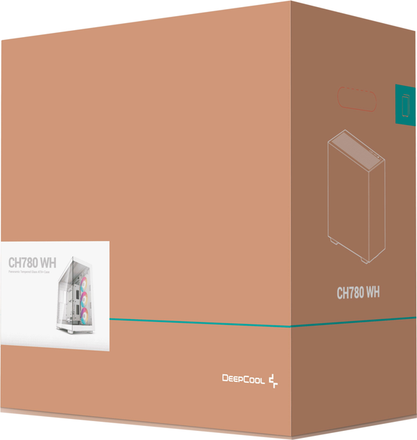 Obudowa DeepCool CH780 White (R-CH780-WHADE41-G-1) - obraz 14