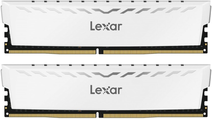 Оперативна пам'ять Lexar DDR4-3600 32768MB PC4-28800 (Kit of 2x16384) THOR Black (LD4U16G36C18LG-RGD) - зображення 1