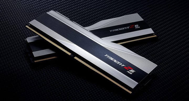 Pamięć G.Skill DDR5-7800 32768MB PC5-62400 (Kit of 2x16384MB) Trident Z5 RGB Silver (F5-7800J3646H16GX2-TZ5RS) - obraz 5