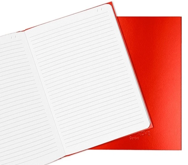 Блокнот Caran d'Ache Colormat-X середній в лінію червоний - Фото 4 Блокнот Caran d'Ache Colormat-X середній в лінію червоний - изображение 4