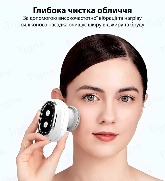 Массажер - щетка для лица 2в1 с функцией RF+EMS лифтинга KAKUSAN KKS-191 - изображение 6