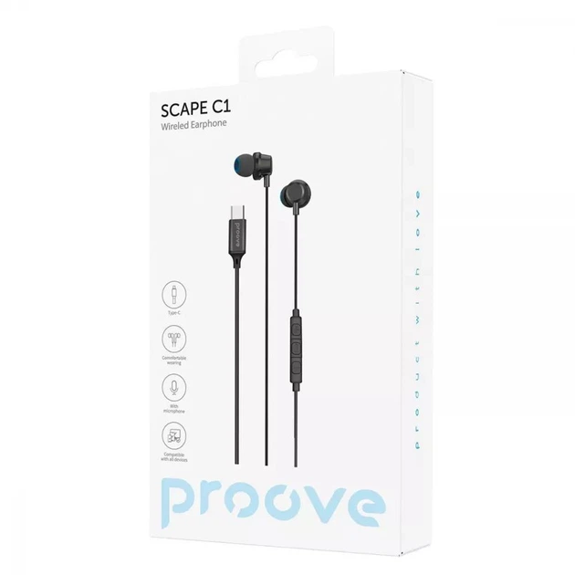 Навушники Proove Scape C1 (Type-C) - зображення 3