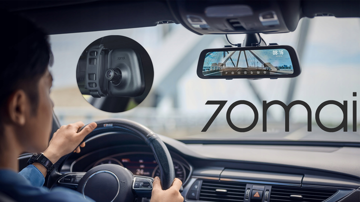 Wideorejestrator lusterko 70mai S500 Touch Screen Dash Cam 3K + Rear Cam (MIRIVE S500) - obraz 6