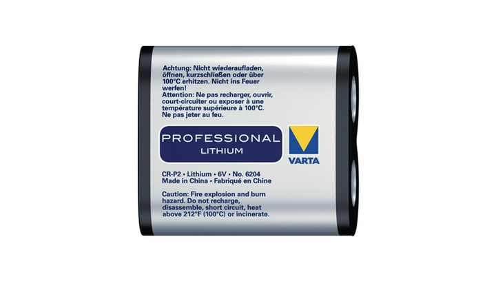 Батарейка Varta CR-P2 Lithium White - изображение 3