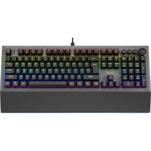 Клавіатура Noxo Conqueror Mechanical Blue Switches RU (4770070882023) - изображение 1