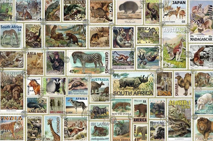 Puzzle Ravensburger Znaczki zwierząt 17079 3000 elementów (4005556170791) - obraz 2