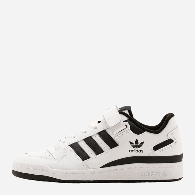 Sneakersy damskie skórzane adidas Forum Low FY7757 37.5 Czarne (4064037254412) - obraz 1